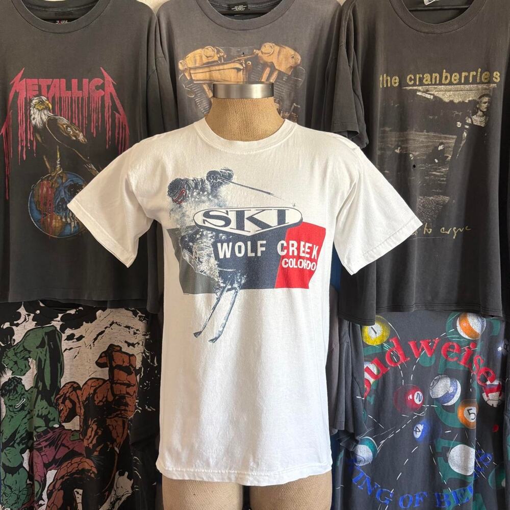 Vintage 1990s ski t shirt